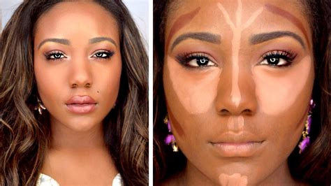 contour palette for dark skin|how dark should contour be.